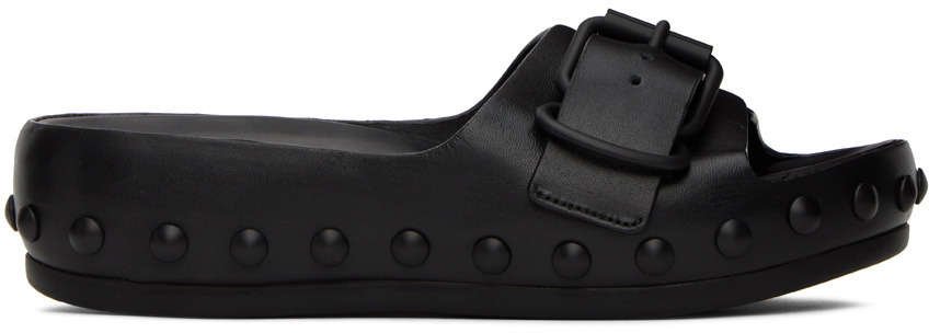 At.Kollektive Black Natacha Ramsay Levi Edition Studded One Sandals
