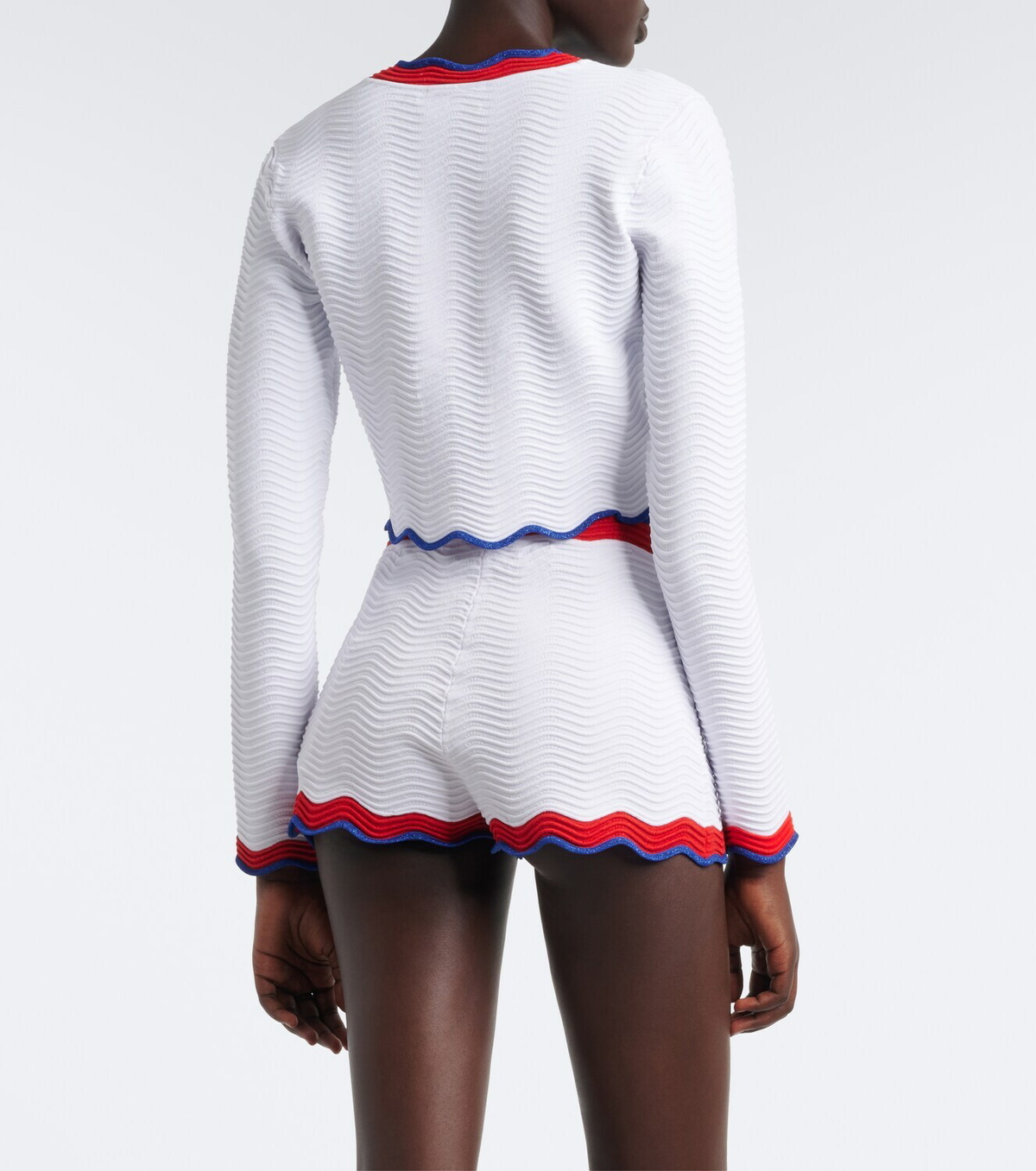 Retrofête Kait scalloped shorts