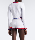 Retrofête Kait scalloped shorts