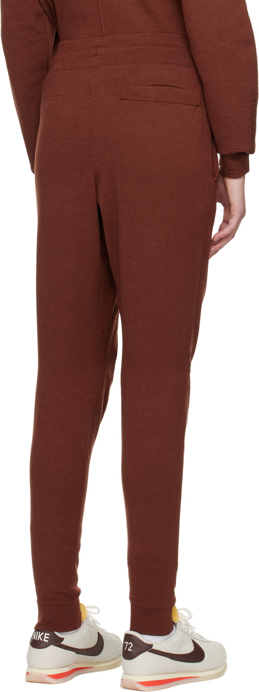 Nike Brown Embroidered Lounge Pants Nike