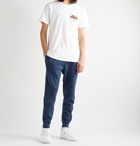 Nike - Sportswear Club Tapered Fleece-Back Cotton-Blend Jersey Sweatpants - Blue