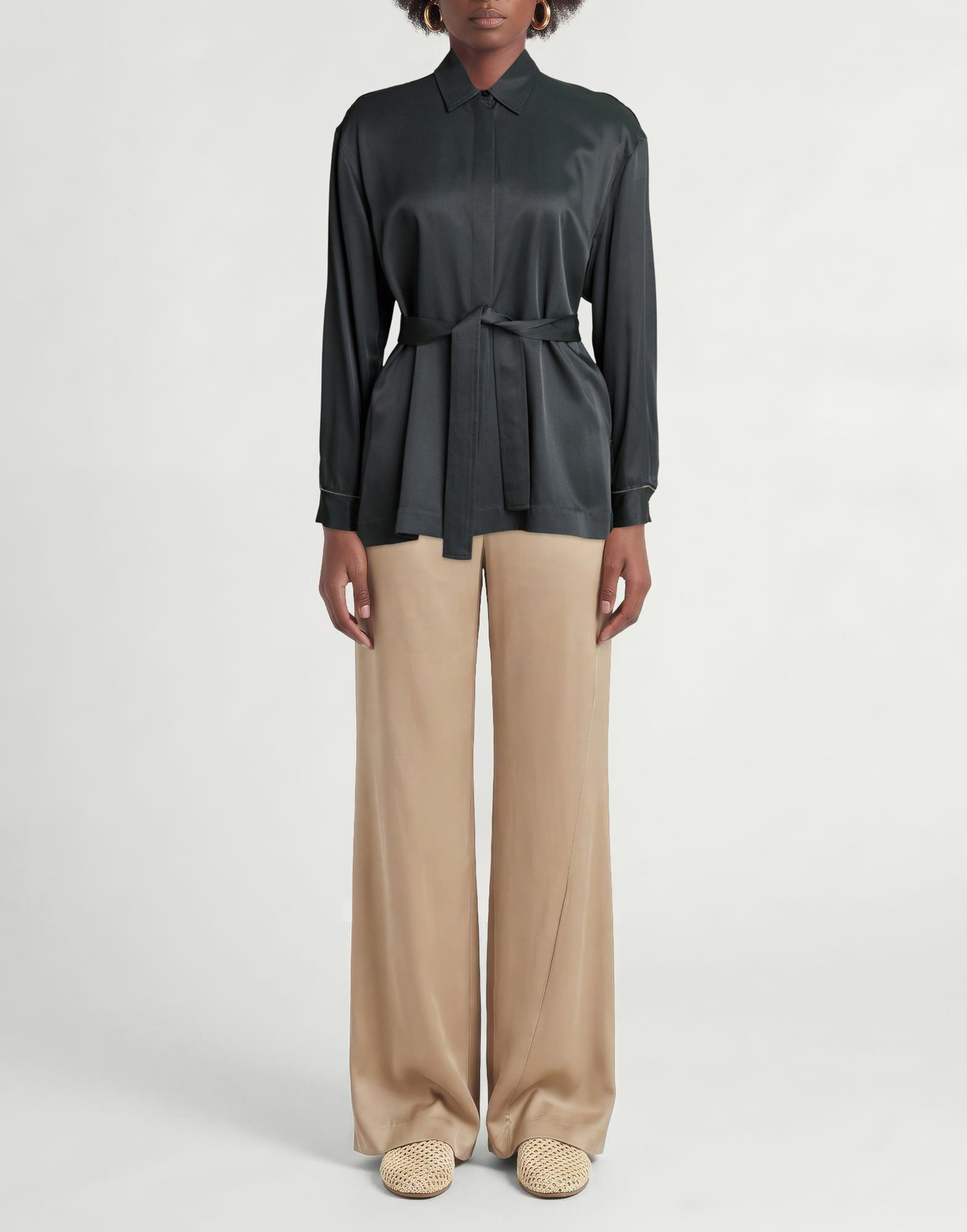 Peserico Womens Shirt Charcoal