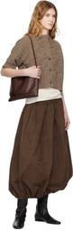YMC Brown Kwai Knit Cardigan