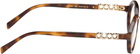 Gucci Brown Oval Optical Glasses