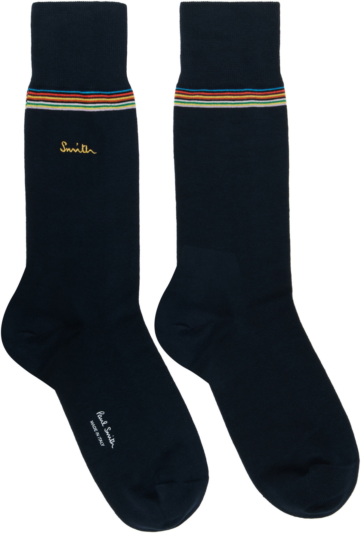 Paul Smith Three-Pack Multicolor 'Artist Stripe' Socks