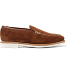 George Cleverley - Riviera Suede Loafers - Men - Brown