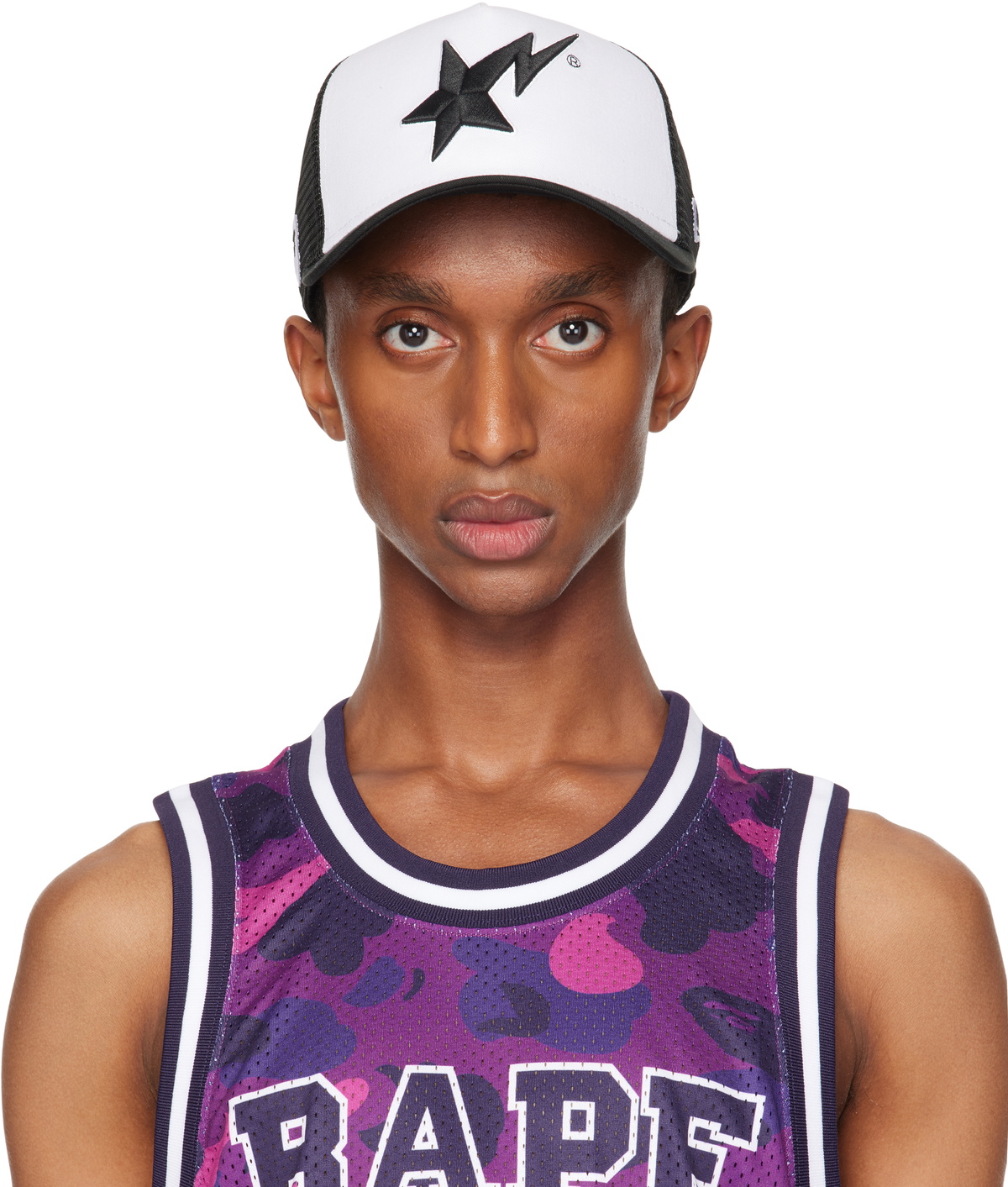 A Bathing Ape New Era 9Forty Bape Sta Cap purple