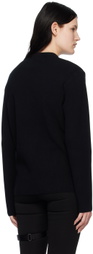 1017 ALYX 9SM Black Buckle Sweater