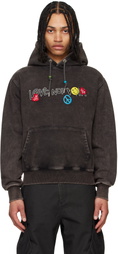 Andersson Bell Black 'Love' Dyed Hoodie