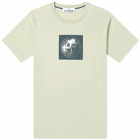 Stone Island Men's Institutional One Badge Print T-Shirt in Pistachio
