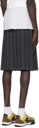 Ashley Williams Black & White Collar Skirt