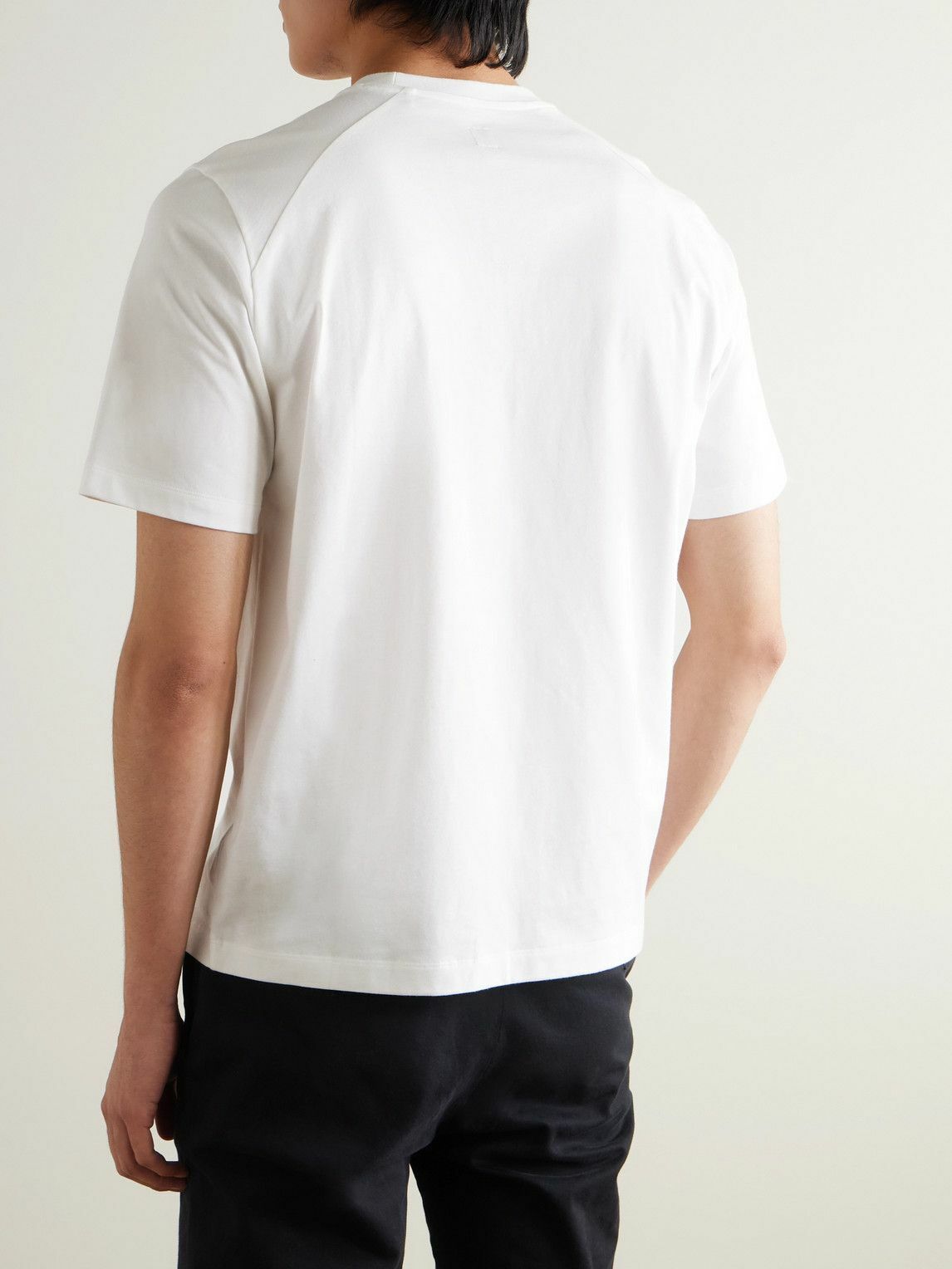 Rapha - Logo-Embroidered Organic Cotton-Jersey T-Shirt - White