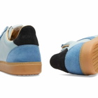 Novesta Men's GAT Leather Sneakers in Blue