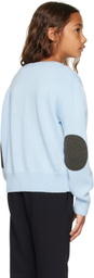 Marni Kids Blue Graphic Sweater