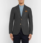 Boglioli - Grey K-Jacket Slim-Fit Mélange Virgin Wool Blazer - Men - Gray