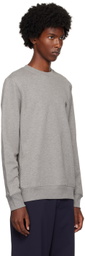 PS by Paul Smith Gray Zebra Sweatshirt