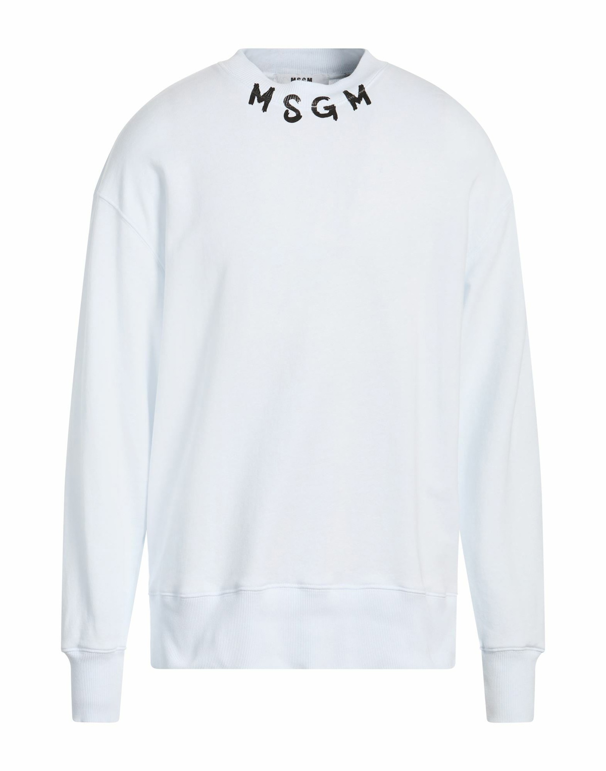 Msgm Mens Sweatshirt in White