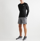 Nike Training - Logo-Print Dri-FIT Pro Top - Black