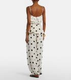 Adriana Degreas Polka-dot balloon pants