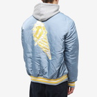 ICECREAM Men's Baseball Jacket in Light Blue