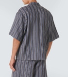 King & Tuckfield Striped virgin wool shirt
