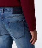 Kiton Faded slim jeans