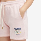 Casablanca Women's Equipement Sportif Sweat Shorts in Pink