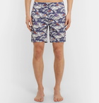 Onia - Calder Long-Length Printed Swim Shorts - Men - Blue