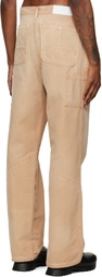 ALEXANDER DIGENOVA Tan Underground Cargo Pants