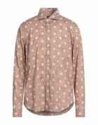 Fedeli Mens Shirt in Brown