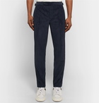 Thom Sweeney - Brook Cotton-Corduroy Trousers - Men - Midnight blue