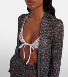 Missoni Sequined lamé cardigan