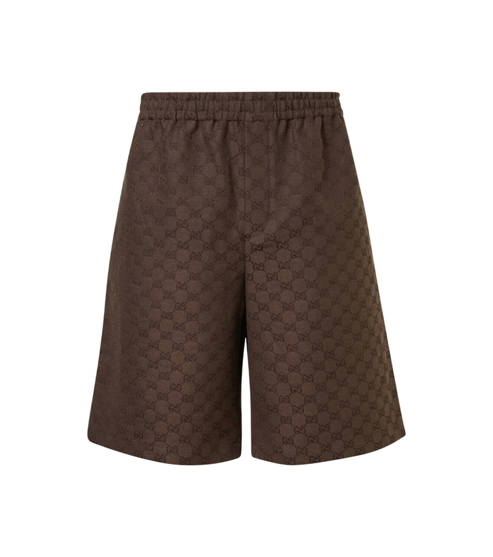 Photo: Gucci GG Canvas Bermuda shorts