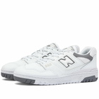 New Balance Men's BB550SWA Sneakers in White/Grey