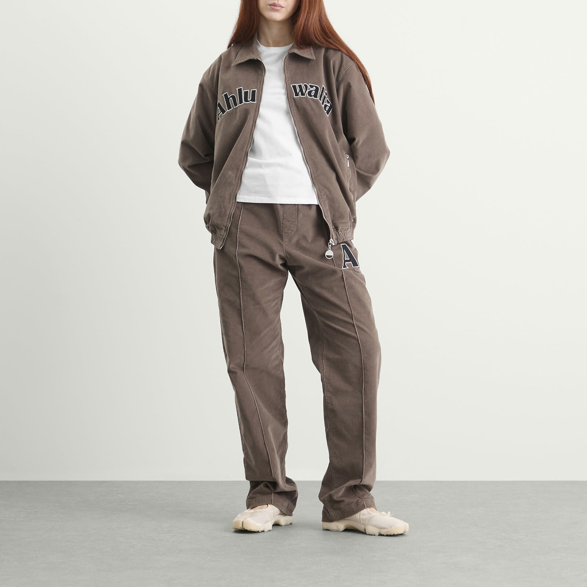 Ahluwalia Women's Keshav Track Bottom in Mink