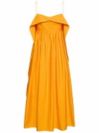 CECILIE BAHNSEN Susa Matelassé Cotton Midi Dress
