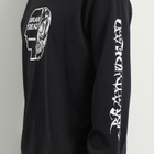 Brain Dead Men's Skull Mech Long Sleeve T-Shirt in Black
