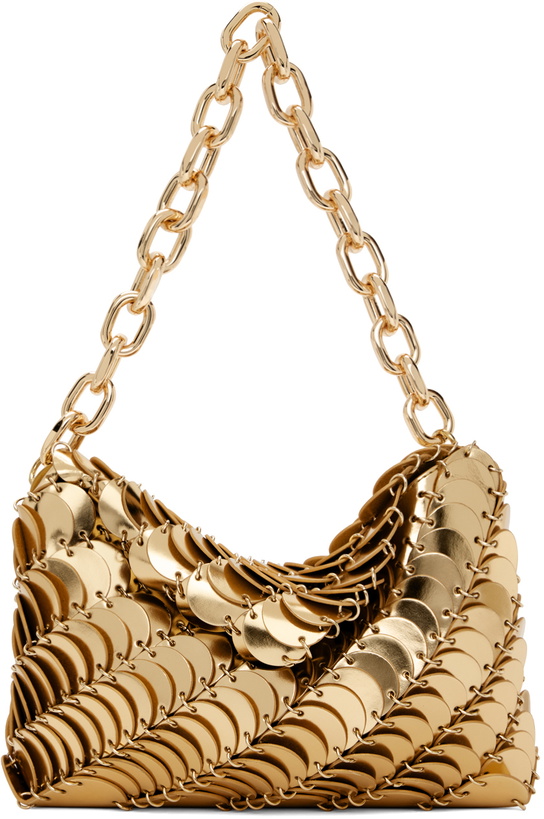 Photo: Rabanne Gold Paco Clutch Bag