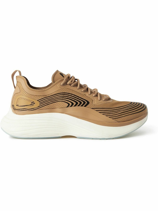 Photo: APL Athletic Propulsion Labs - Streamline Rubber-Trimmed Ripstop Sneakers - Brown