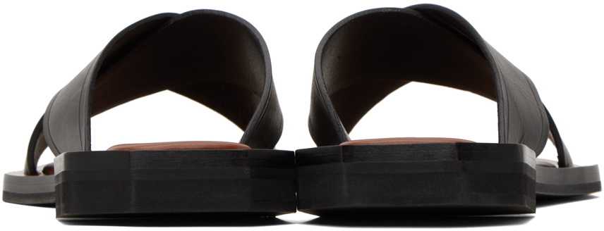 Wales Bonner Black Promise Sandals