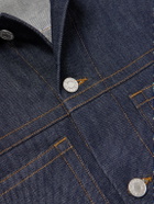 AGOLDE - Blaze Oversized Cropped Denim Jacket - Blue