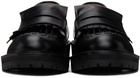 Dries Van Noten Black Tassel Loafers