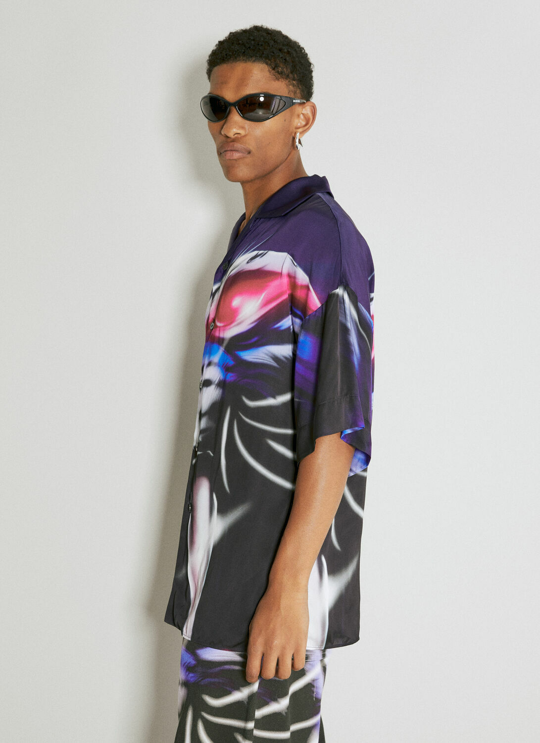 Gerrit Jacob Satin Graphic Shirt