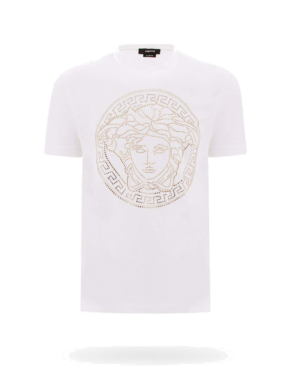 Tシャツ・カットソー VERSACE Men T-shirt White 10131251A09410 1W000 90_1011694-