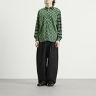 Comme des Garçons Homme Plus Men's Printed Long Sleeve Shirt in Green