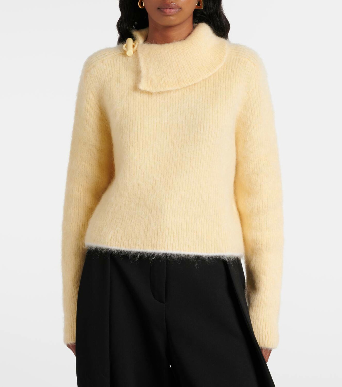 Jacquemus Marina mohair and wool-blend sweater Jacquemus
