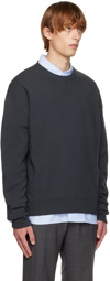 Solid Homme Gray Wool Sweater