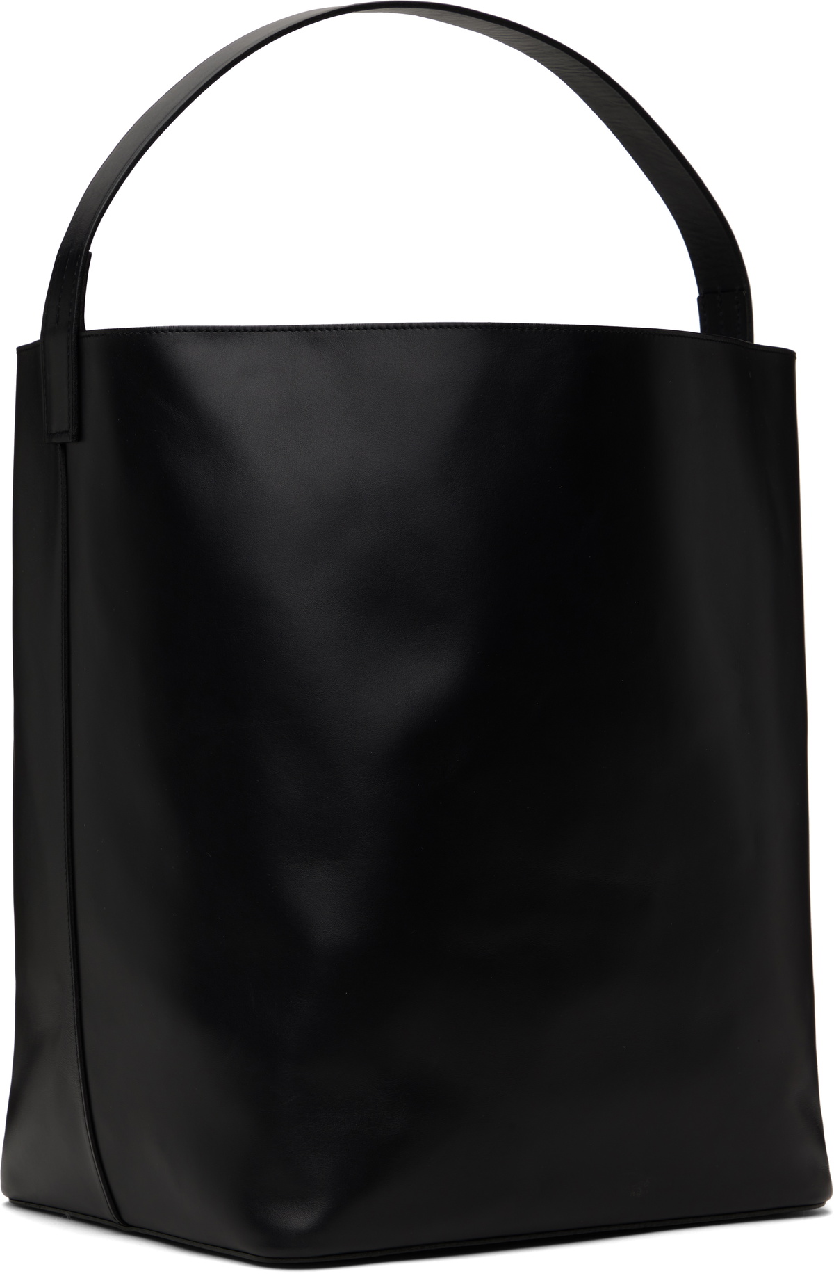 バッグ AURALEE Leather Big Travel Case AETA AURALEE Black AETA Edition Big Leather Tote Auralee