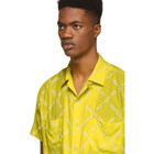 Nasaseasons Yellow No Pictures Bowling Shirt