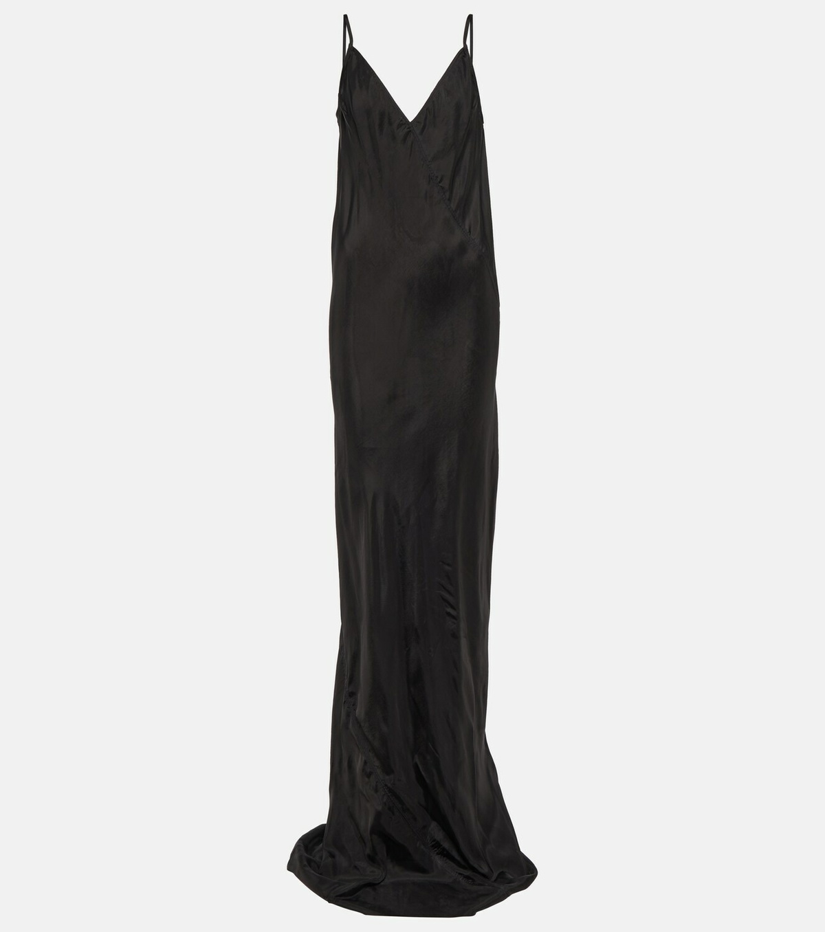 【送料&関税込】Rick Owens V-neck Sleeveless Dress Rick Owens - V-neck slip gown Rick Owens